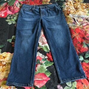 Banana Republic Premium High Rise Straight Jeans 32.